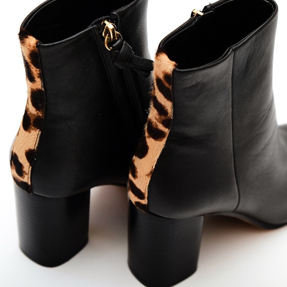 NWT, DVF Animal print & Leather boot - Picture 3 of 8